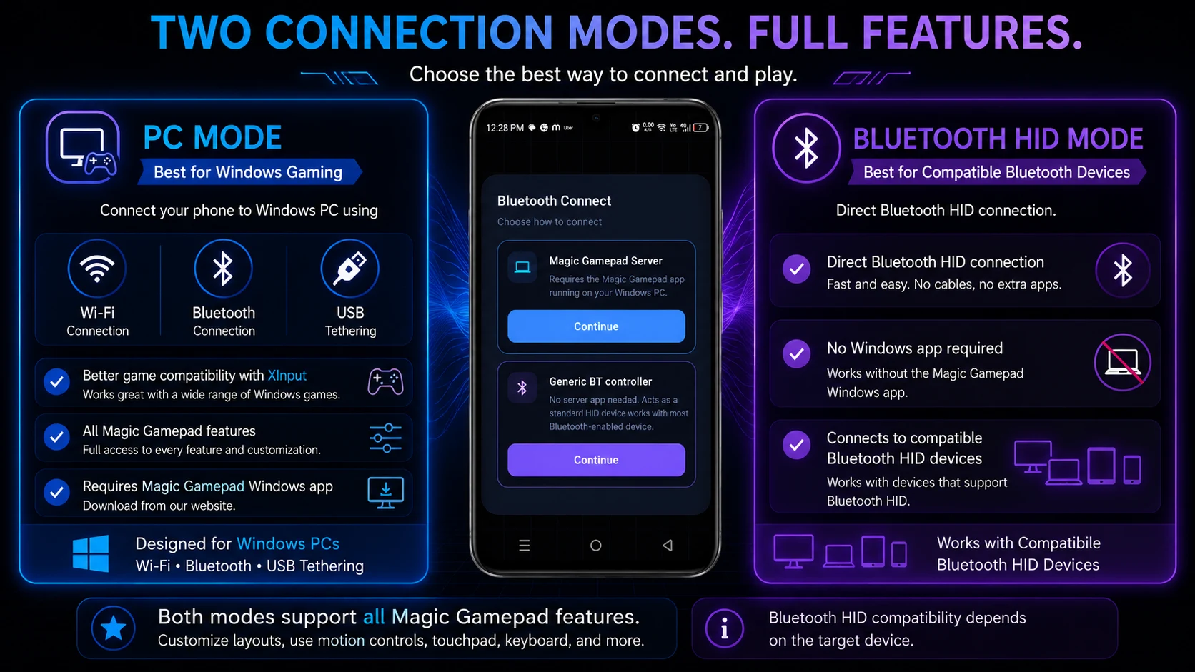 Magic Gamepad screenshot
